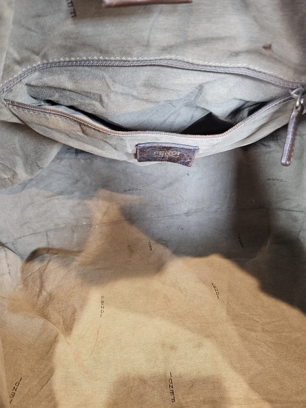 Fendi Zucca FF Canvas Tote